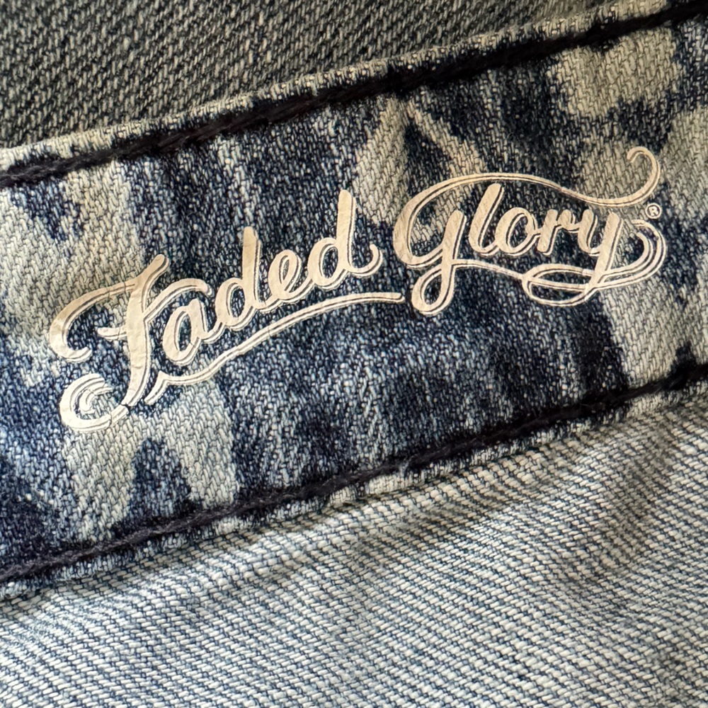 Faded Glory Size 14 Jean Shorts - Picture 2 of 11